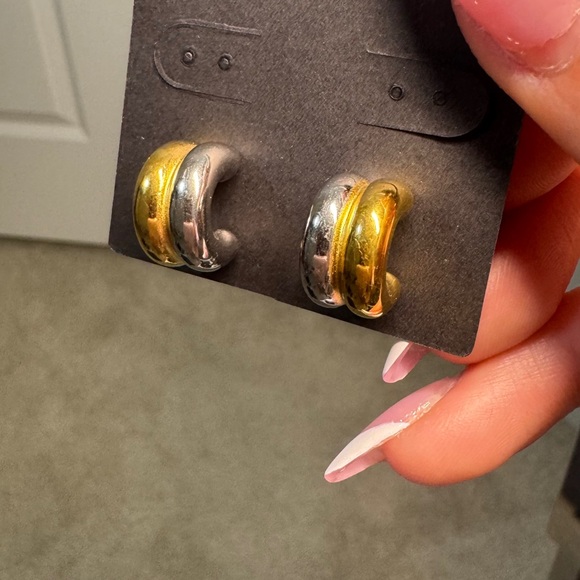 Accessories - Gold and Silver Hoop Earrings